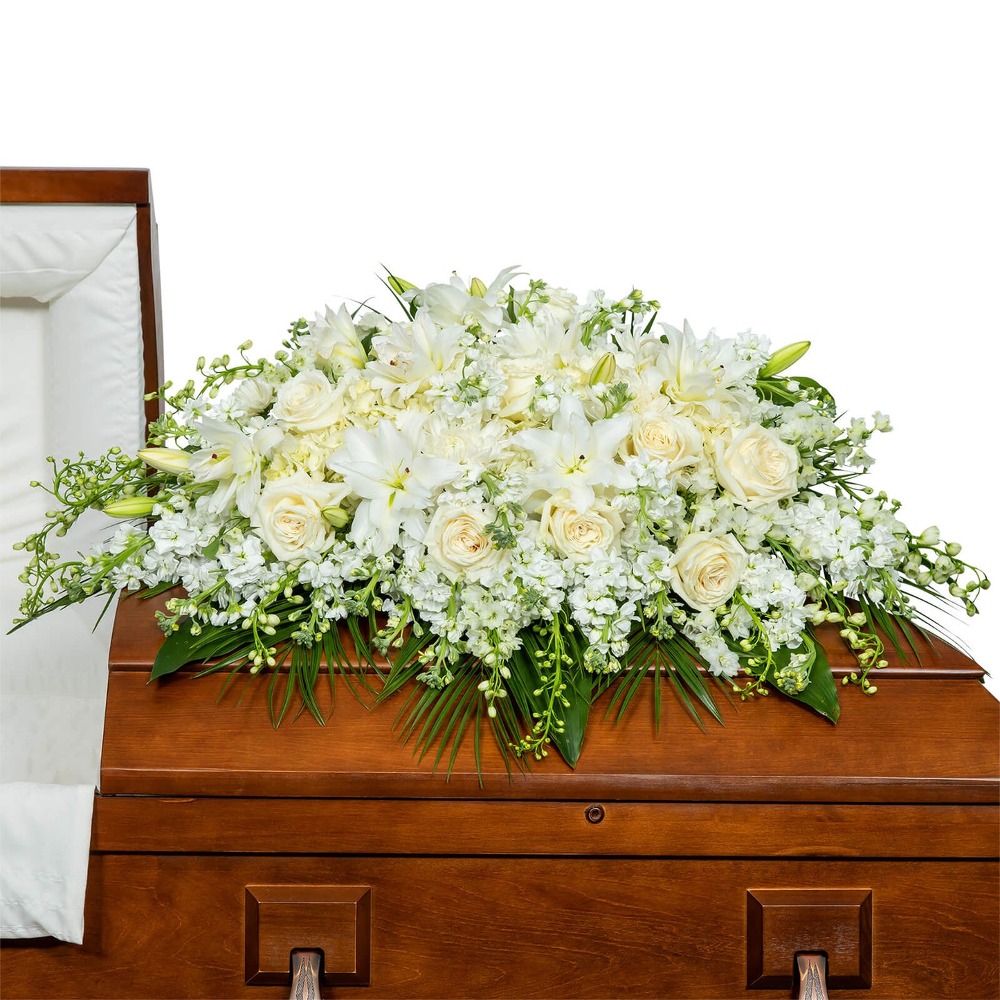 Pure Serenity Casket Spray