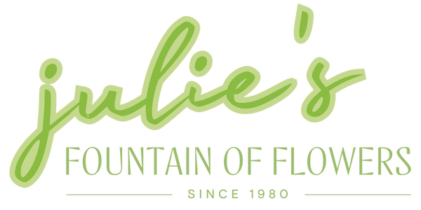 Julie's Fountain of Flowers logo