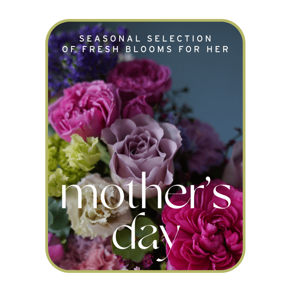 Nothing says "I love you" quite like a fresh bouquet of flowers. Send your Mom the Mother's Day Designer's Choice, so our expert florists can design something extra special just for her. If you want to make sure her gift is perfect, let us create a custom bouquet with the freshest blooms from our cooler! The floral experts at our shop are here to help you send your Mom the mother's day gift she deserves!